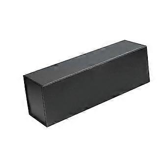 S Large Capacity Card Case with Magnet Lid for Sleeved Unsleeved Cards Black