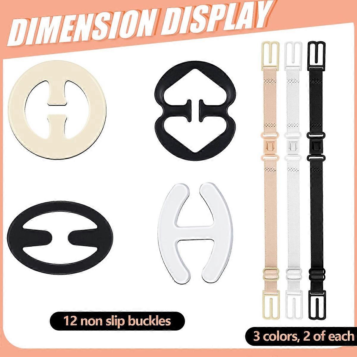 Reusable Non-slip Adjustable Bra Strap Clips