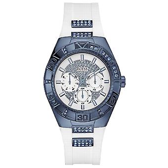 Guess- moon watch for Women Analog Quartz with Rubber bracelet W0653L2