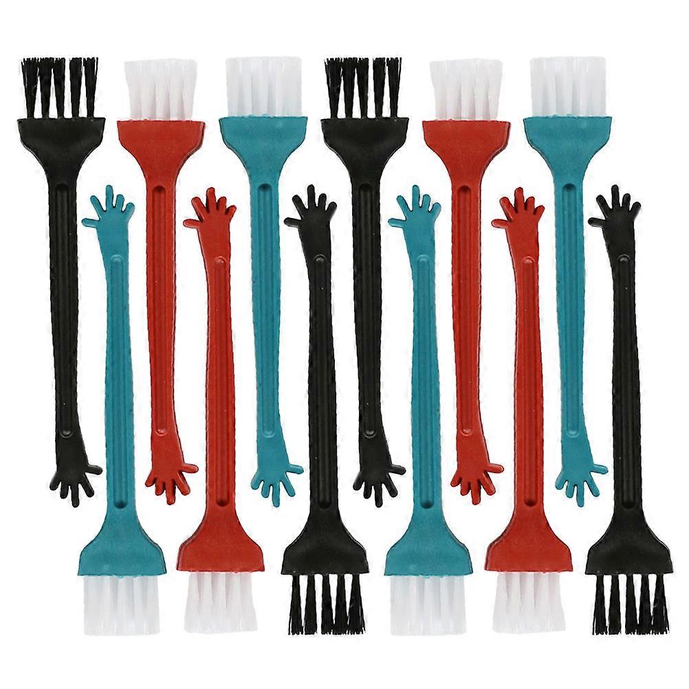 Brushes for Assorted Color Plastic Cleaning 30Pcs Set