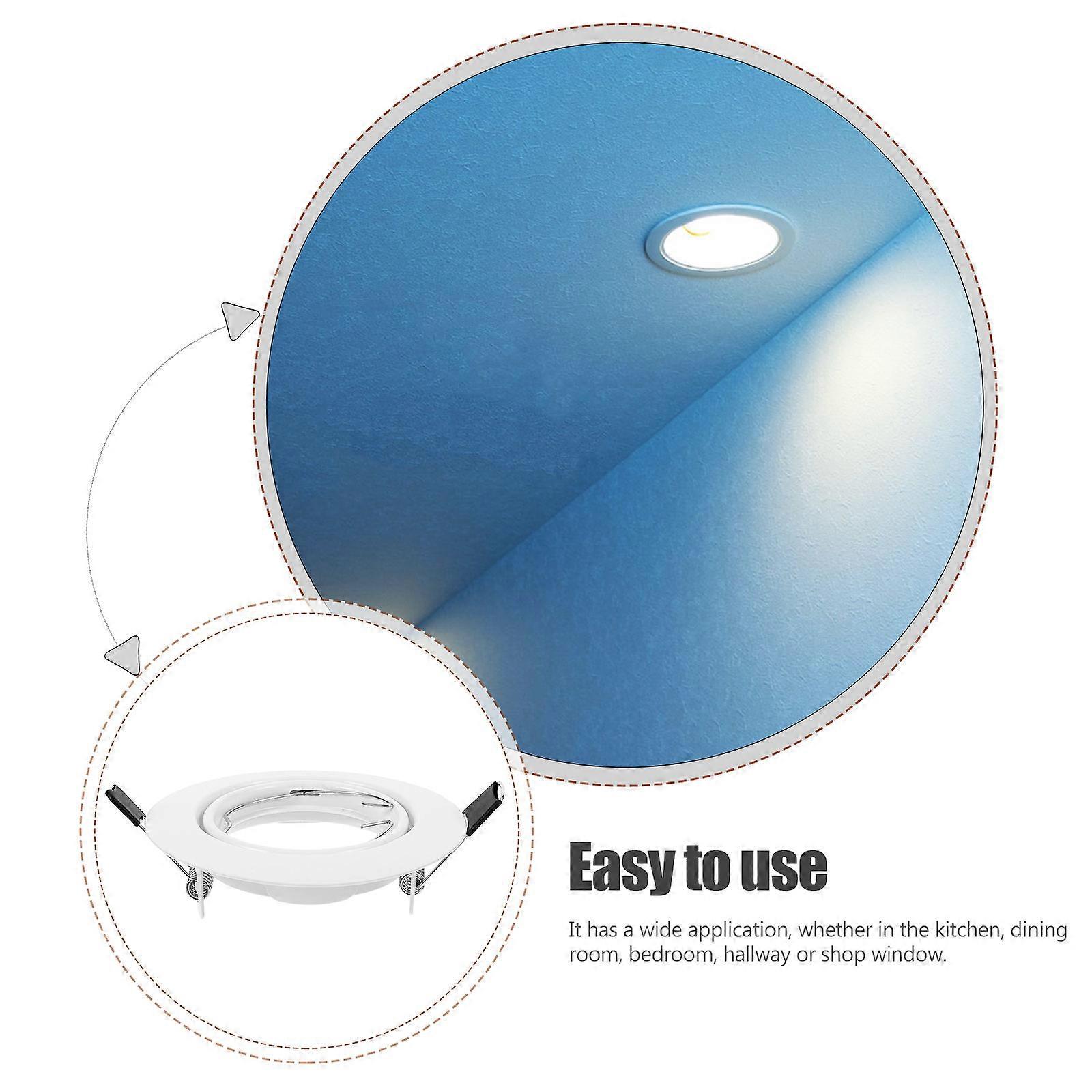 Bracket Heavy Duty LED Spotlight Mount Shell Trim Ring
