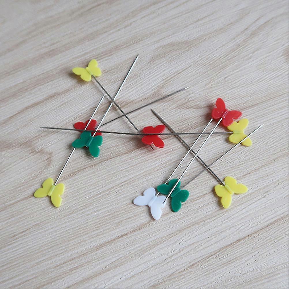 Plastic Head Push Pins for DIY Sewing 200Pcs Patchwork Colored Pins