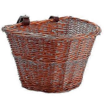 Natural Willow Front Basket