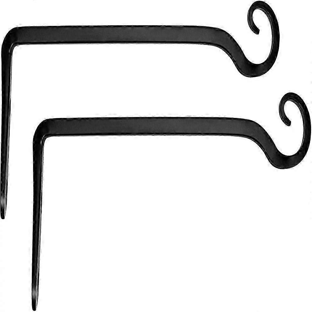 Black Iron Wall Lantern Bracket