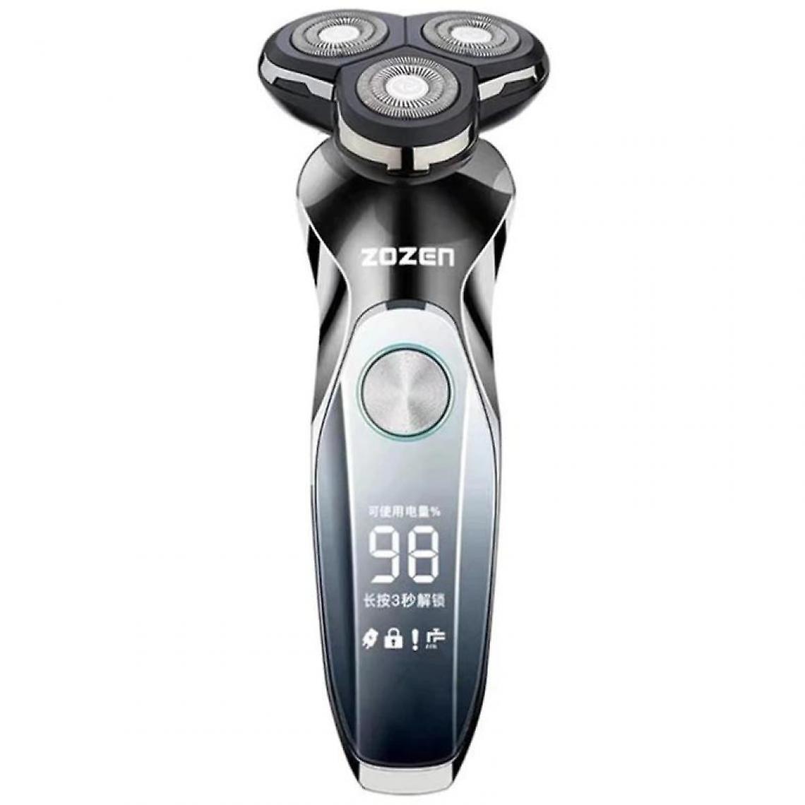 Professional Cleaning Rotary Shaver Electric Shaver For Men Rechargeable 3d Mustache Face Razor Wet Or Dry Shaving Machine |(gray)