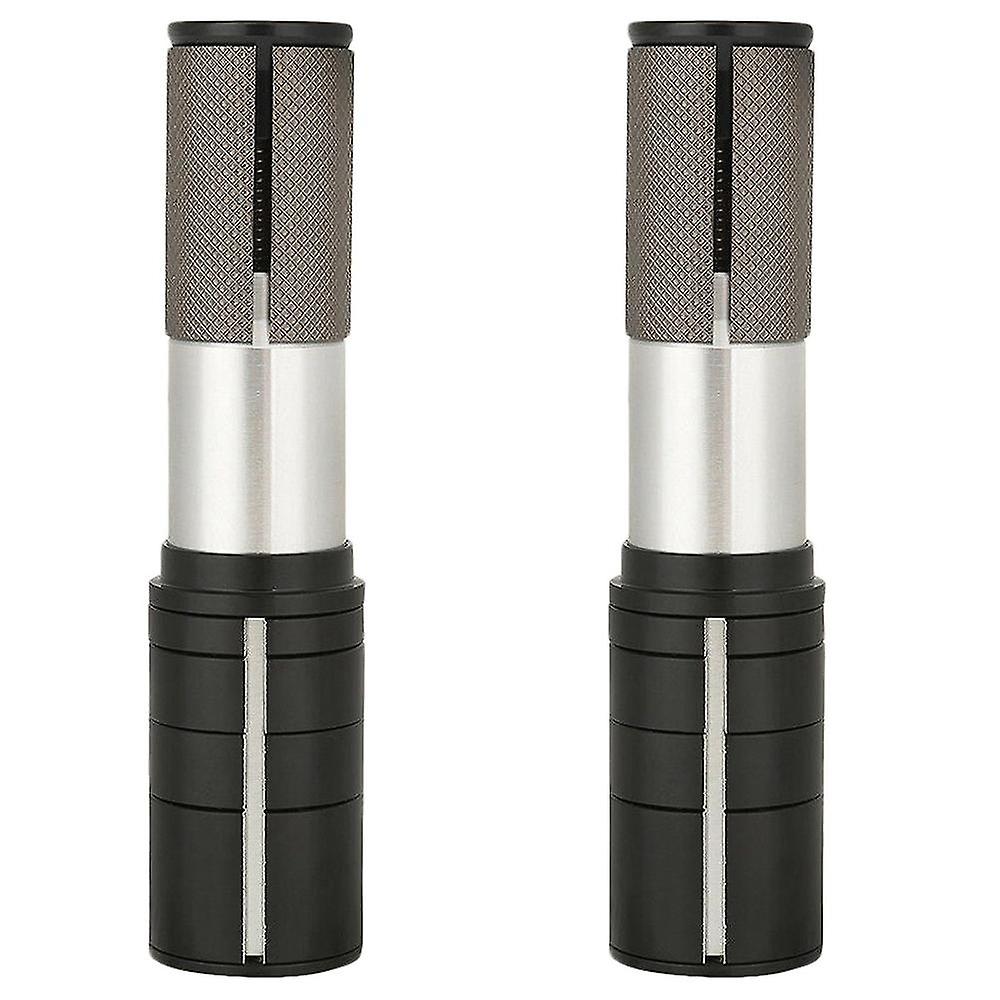2x Bicycle Fork Stem Extender Bike Handlebar Stem Riser Rise Up Extender