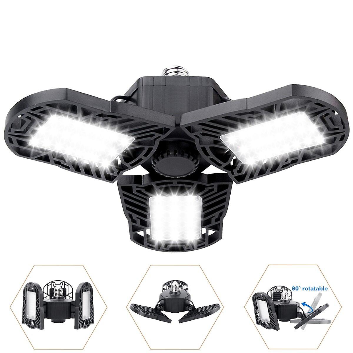 Folding Led Workshop Garage Light Bulb - Warehouse Factory Ceiling Lamp