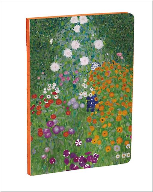 Flower Garden By Gustav Klimt A5 Notebook by Gustav Klimt Notebook  blank book Book