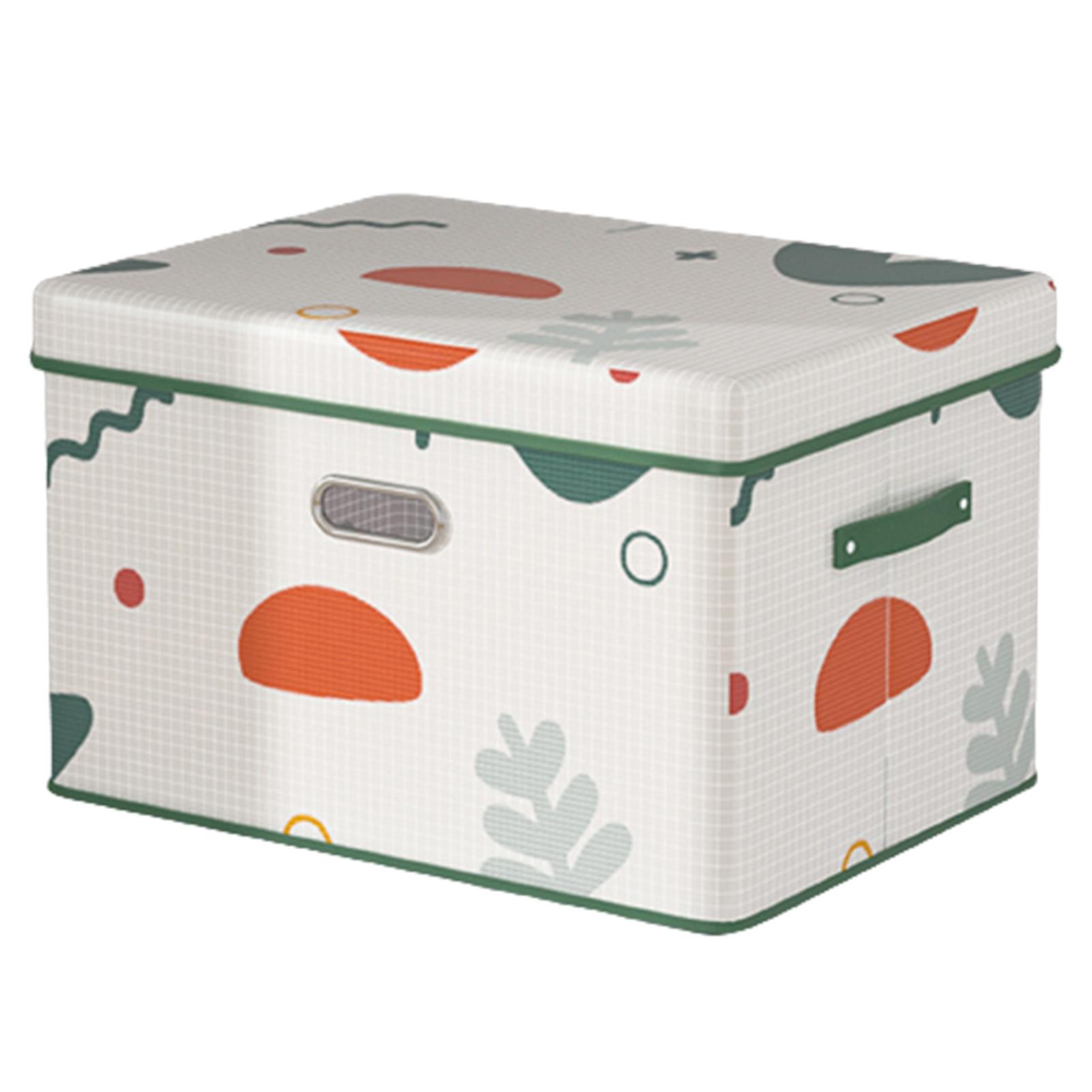 Foldable Clothes Organize Box With Flip-top Lid Storage Box