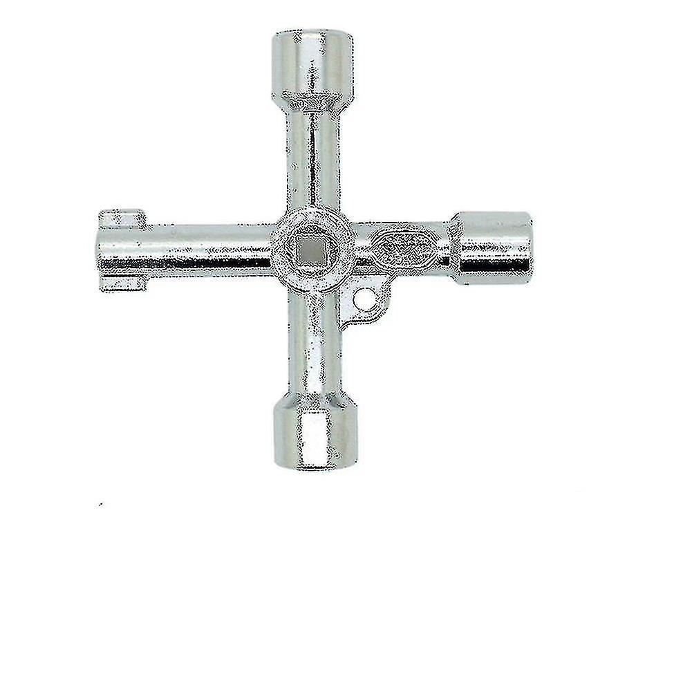 4 In 1 Universal Cross Triangle Key For Train Electrical Elevator Cabinet