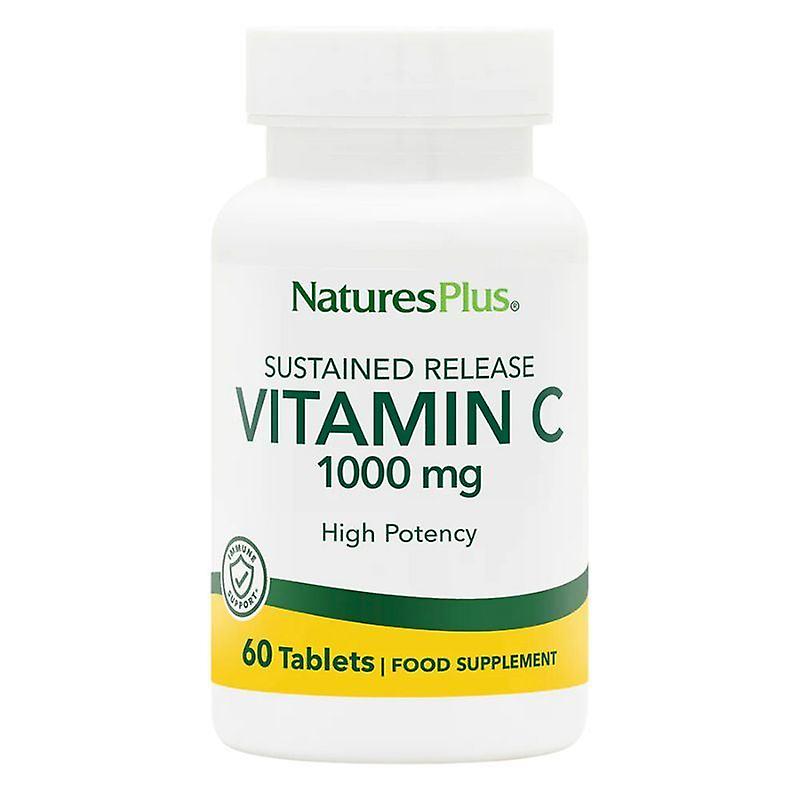 Nature's Plus Vitamin C 1000mg with Rose Hips Sustain Release Tabs 60 (2300)