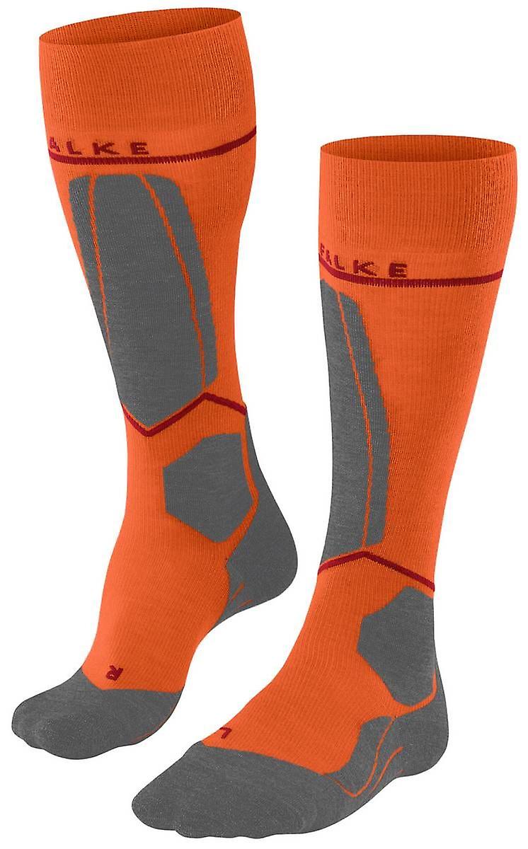 Falke SK4 Advanced Energizing Compression Light Socks - Flash Orange