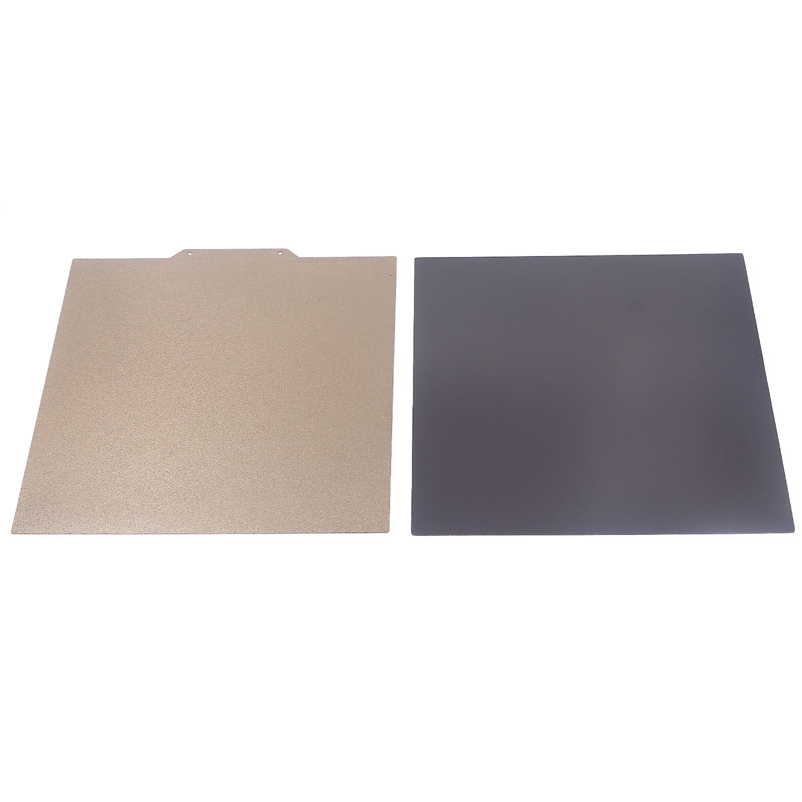 Double-sided powder-coated spring steel bed platform, magnetic PEI build plate for Vype 3D printing 265 x 250 mm