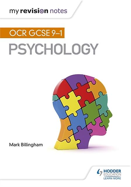 My Revision Notes Ocr Gcse 91 Psychology by Mark Billingham Paperback Book