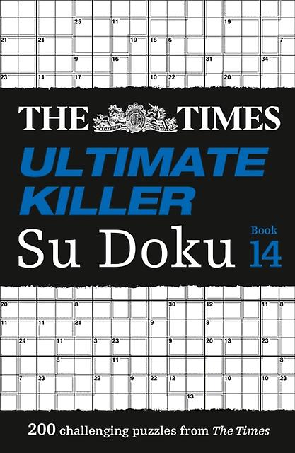 The Times Ultimate Killer Su Doku Book 14 by The Times Mind Games Paperback Book