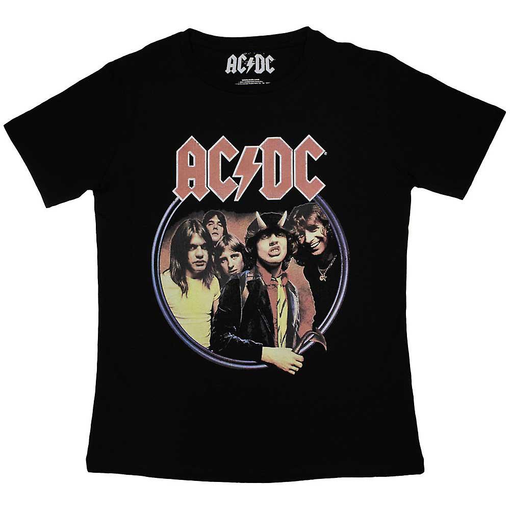 AC/DC Highway To Hell Circle 女士紧身T恤