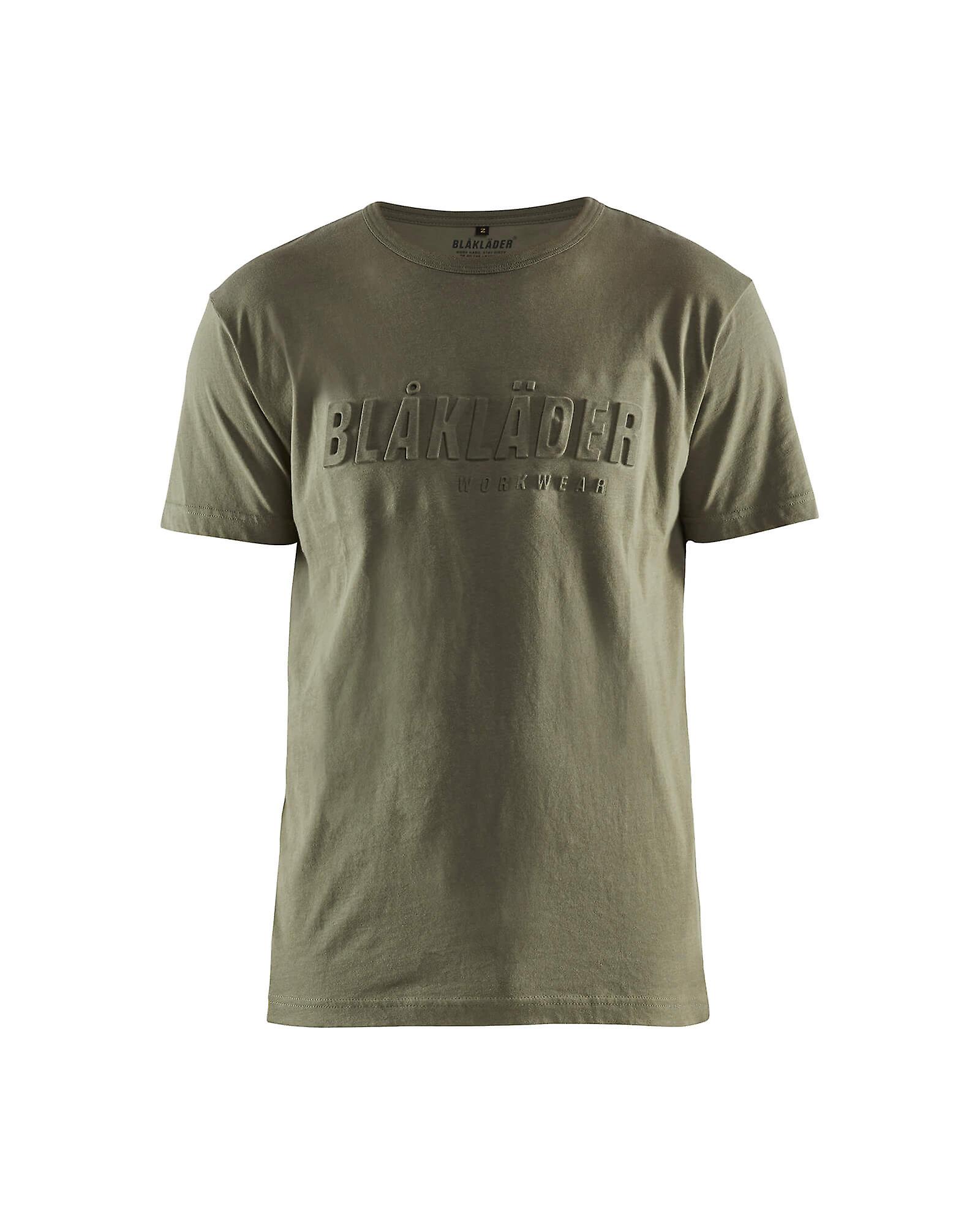 Blaklader Men's Autumn Green 3531 Work T-Shirt 3D - (35311042) 4XL