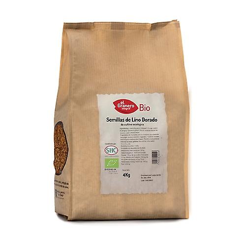 Golden flax seeds Bio 4 kg