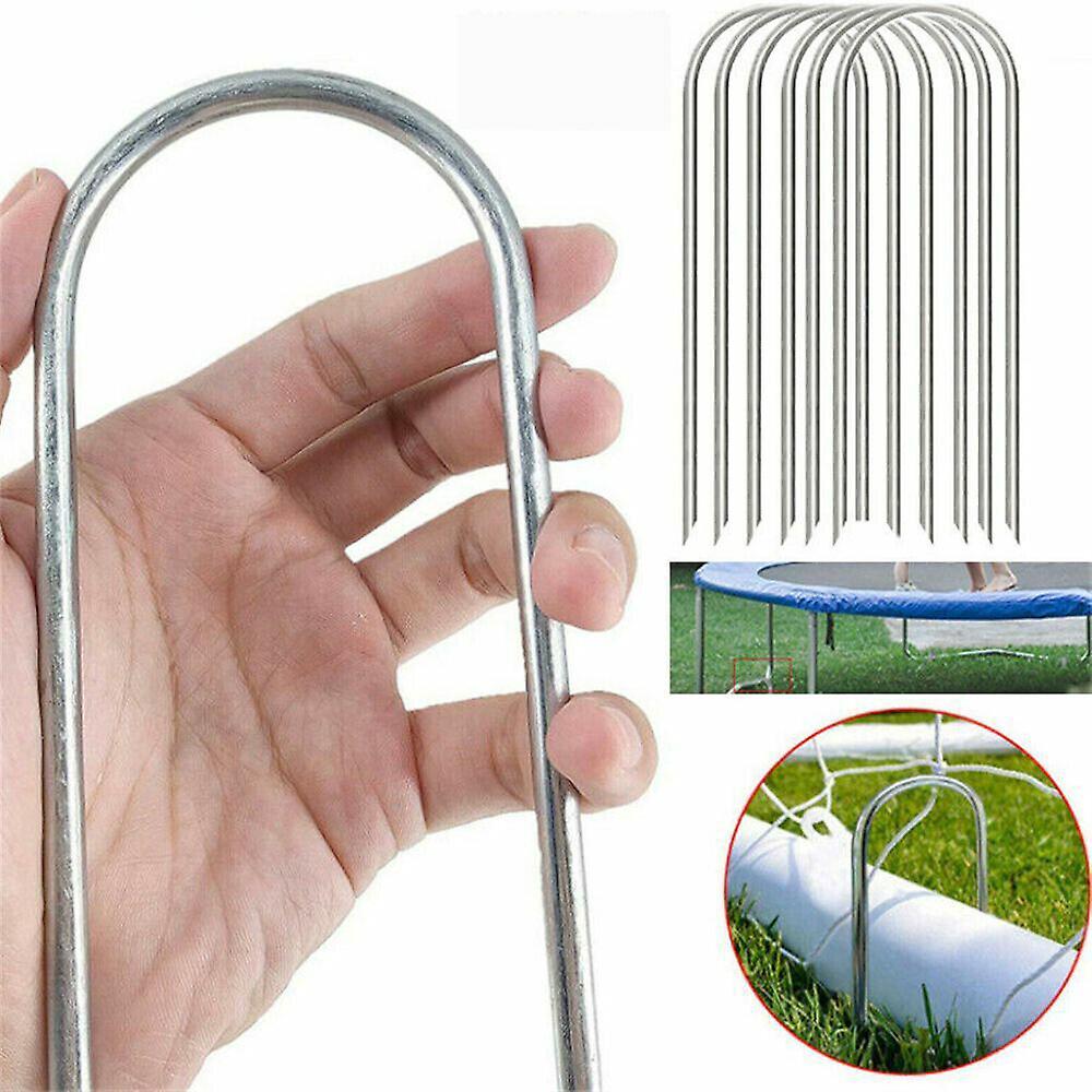 10 个地锚、地钉、帐篷钉、钢制地锚、帐篷钉