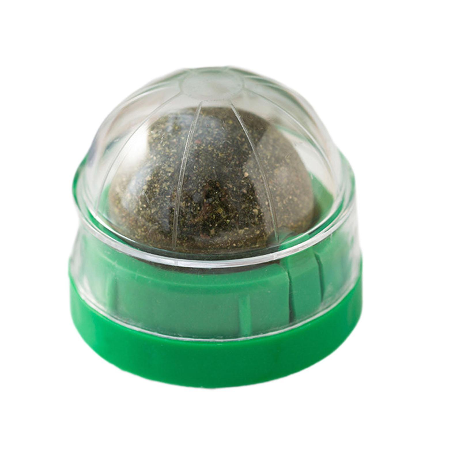 Catnip Ball Rotating Kitten Chew Toys Cat Snacks Edible Catnip Ball for Cats