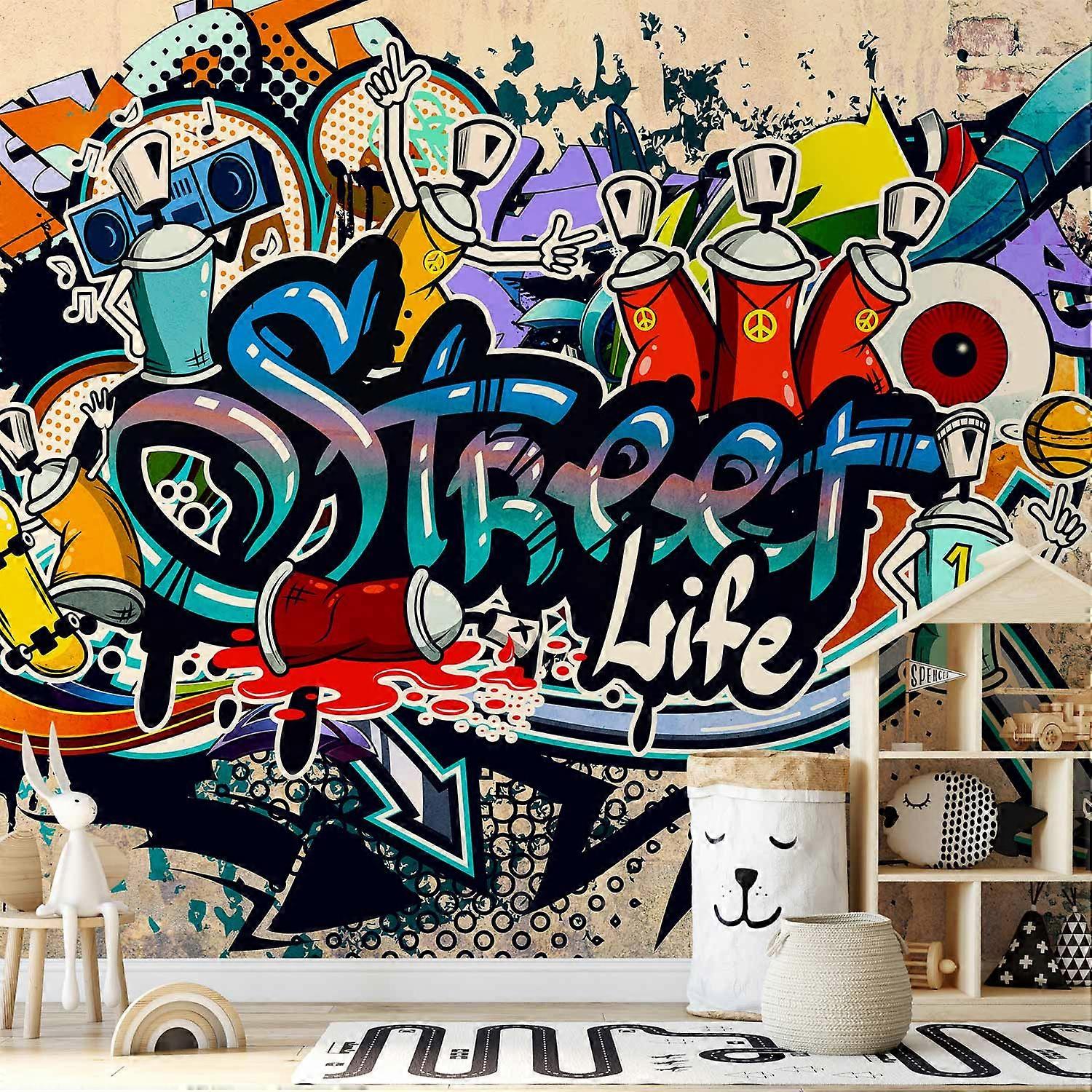Wall Mural - Street Life