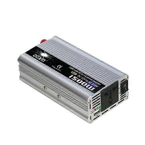 Strömomformare 12v / 220v 1500w sinusformad omvandlare - växelriktare