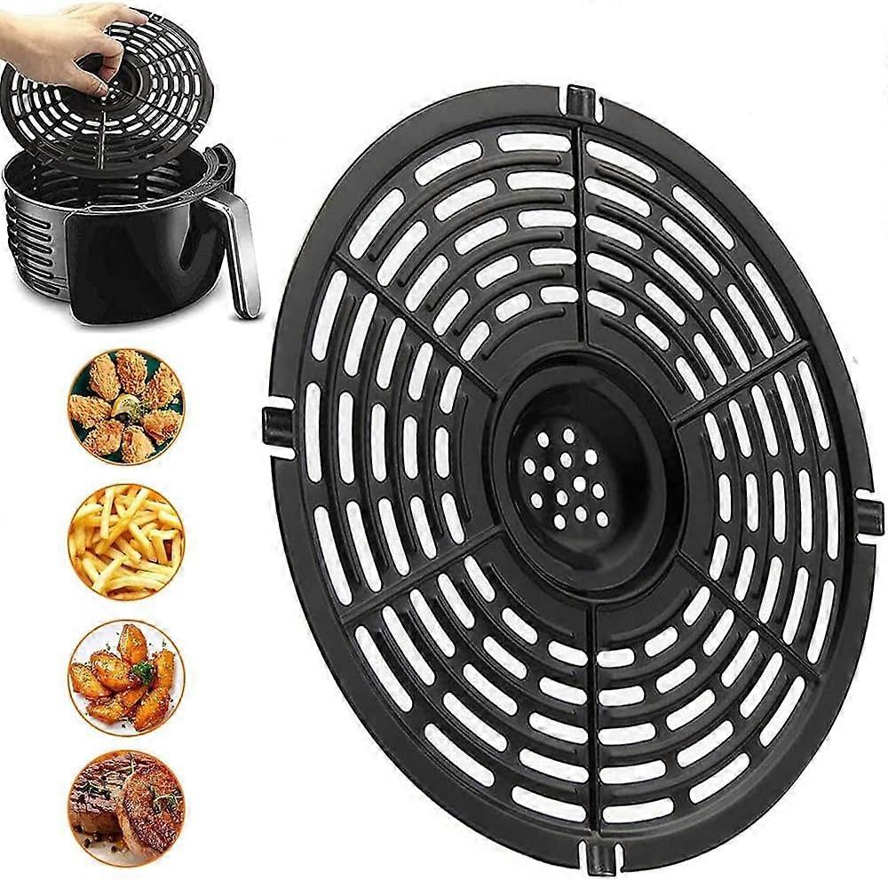 Reusable Air Fryer Mats, Air Fryer Cooking Mats, Air Fryer Grill Pan, Air Fryer Replacement Rack with Non-Stick Coating for Cooking Grilled Meat