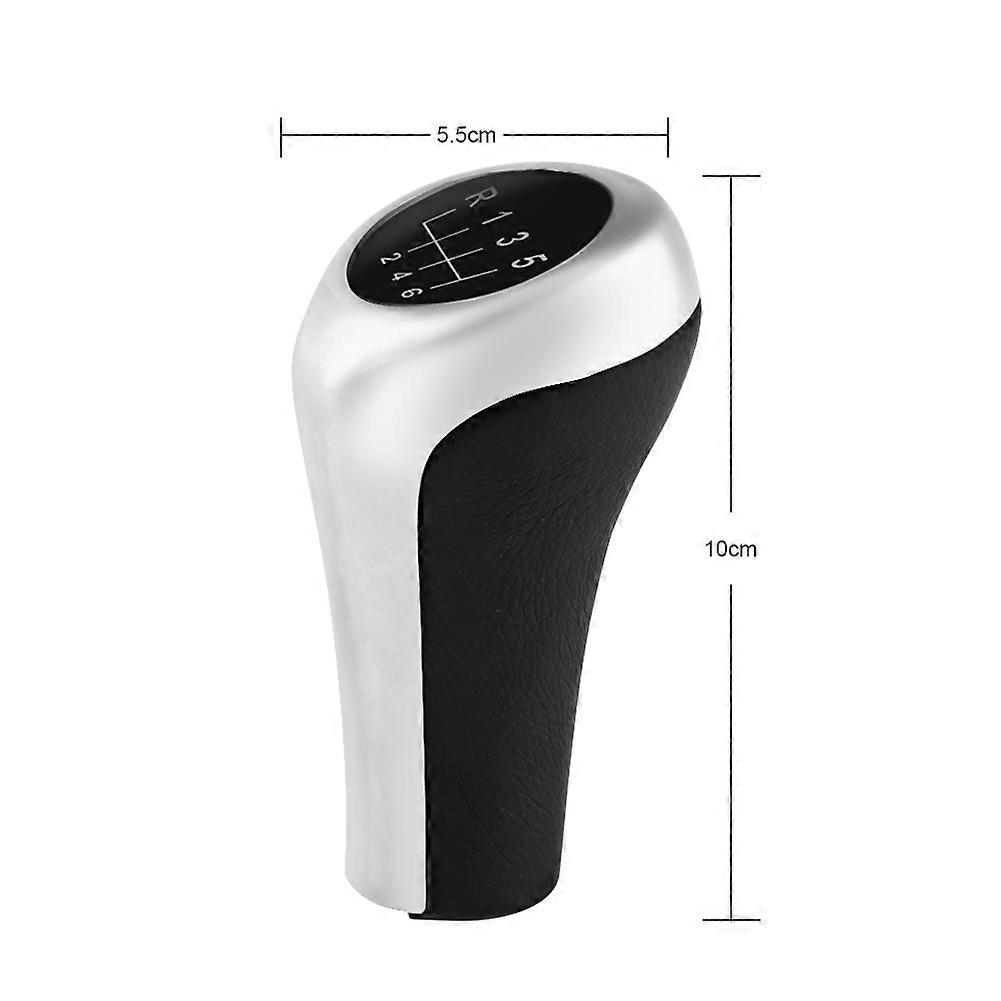 6 Speed Car Manual Gear Shift Knob Stick Head For BMW E36 E46 E39 E34 Z3 E90 E91 E92 X1 X3 X5 NO.84292