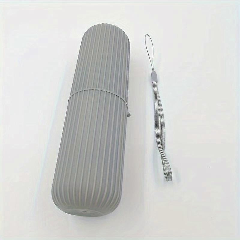 Portable Toothbrush Storage Case - Protects Toothbrush with Snug Fit, Ultra-Portable, Compact Design with Dedicated Storage for Toothbrush, Toothpaste