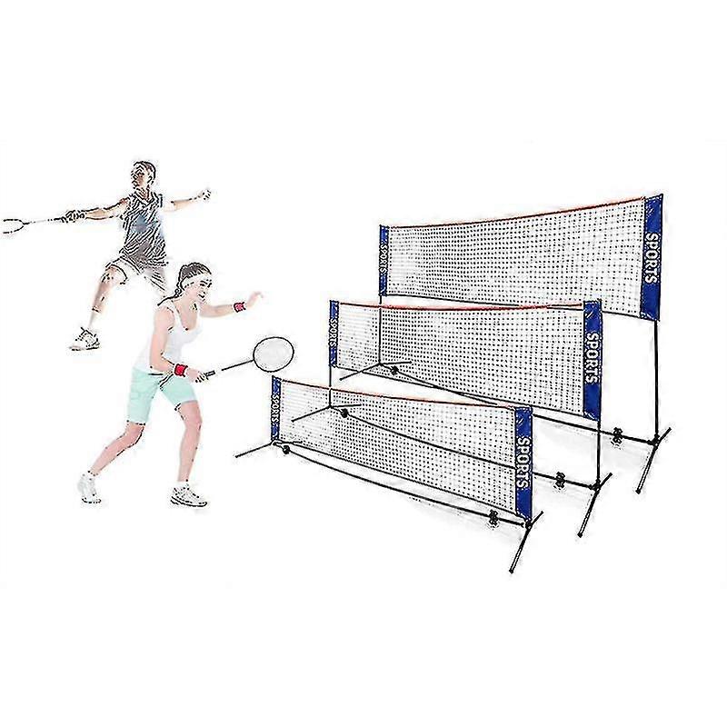 Pliage portable Simple 3m 4m 5m 6m Tennis Net Badminton Net