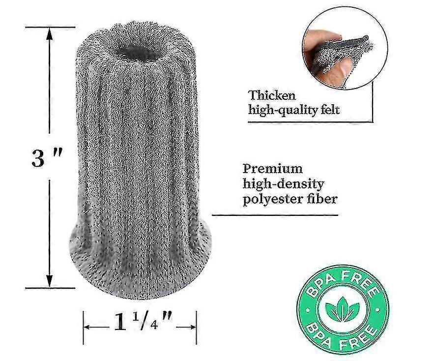 16er-Pack Stuhlbeinschoner, gestrickte Möbelsocken