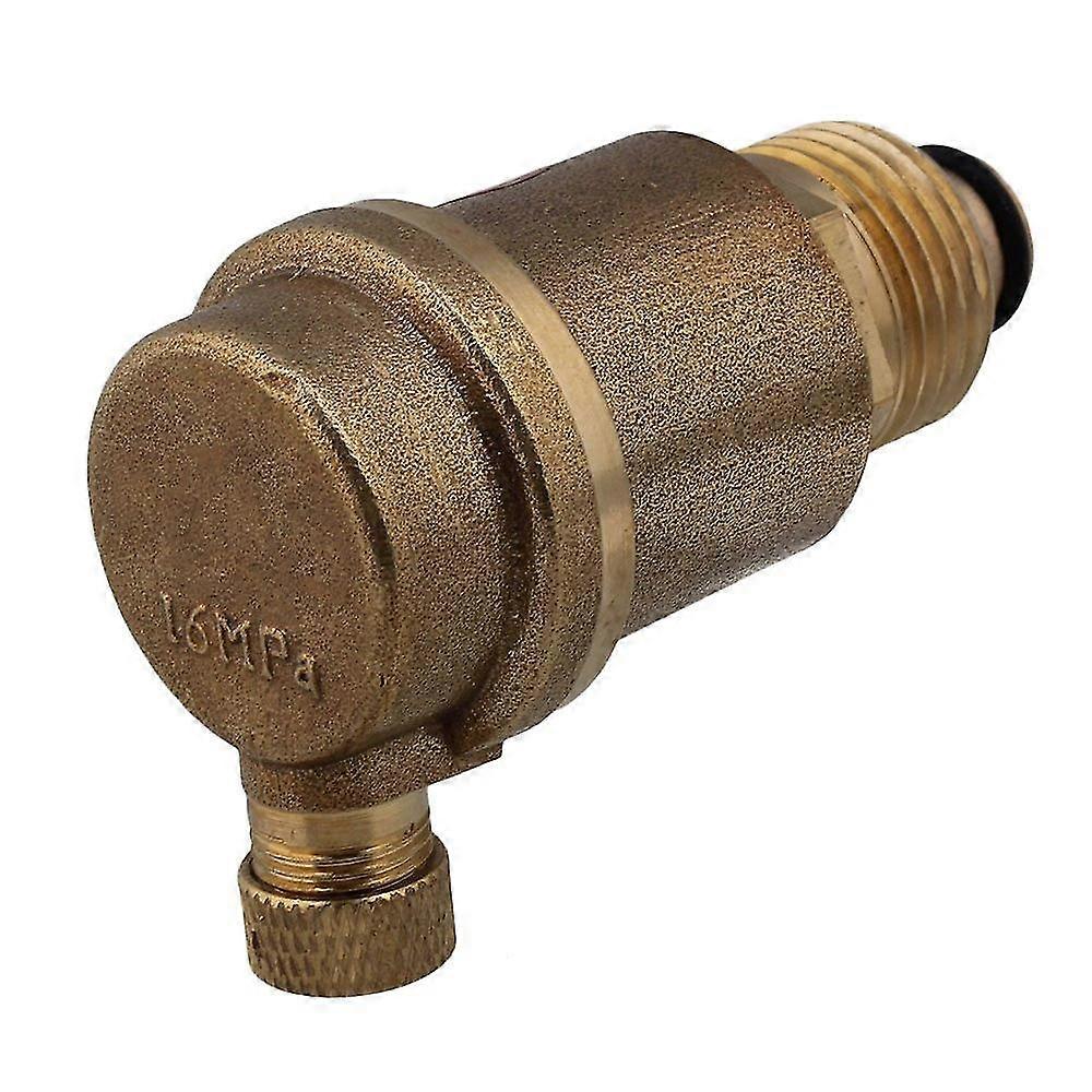 Central Heating System 1/2inch Brass Automatic Vent Valve Rust Protection