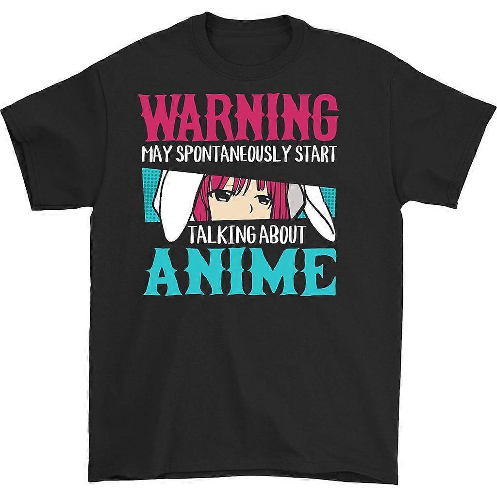 Warning May Spontaneously Start Talking About Anime Shirt