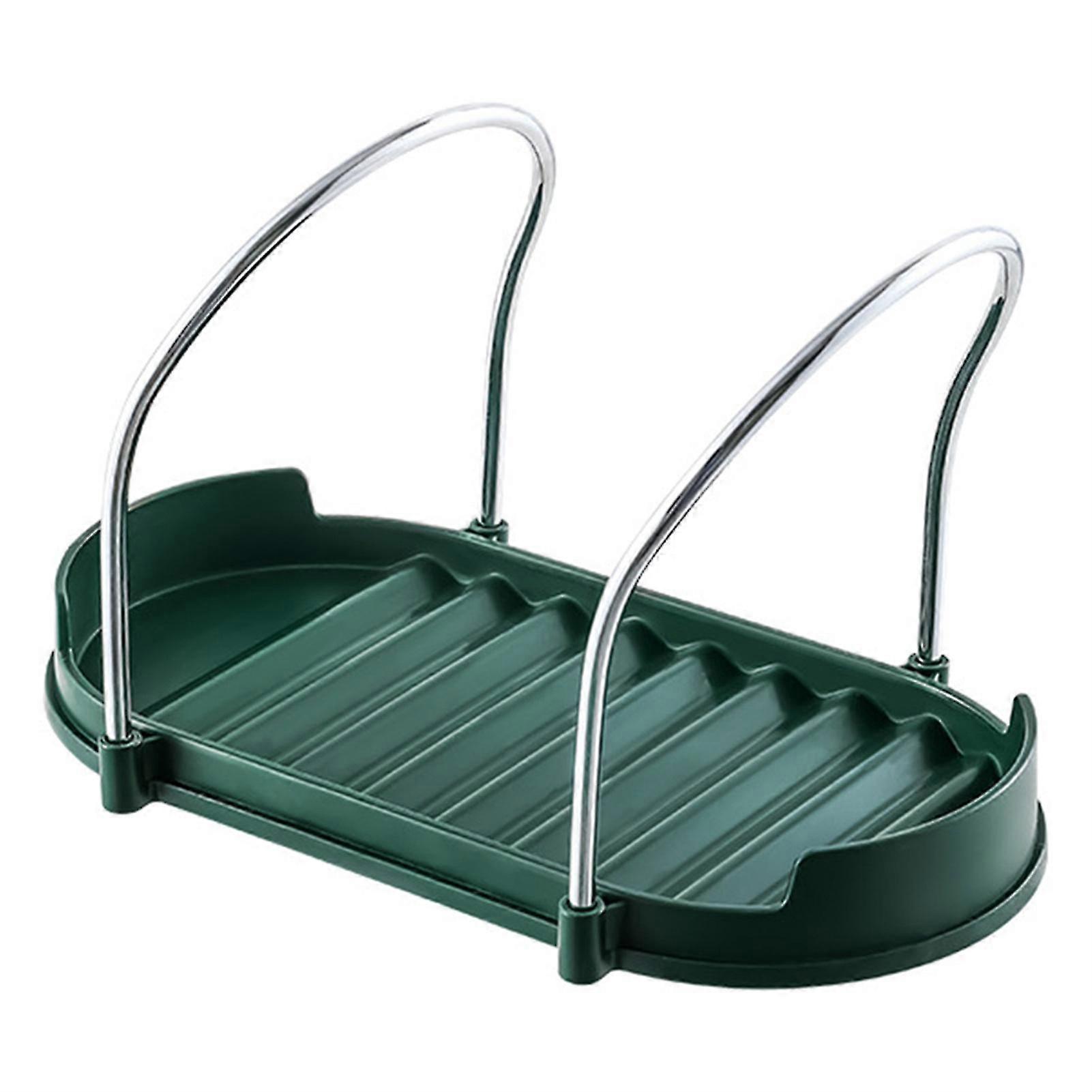 pot lid holder kitchen organizer for cutting board spatula rack kitchen tool