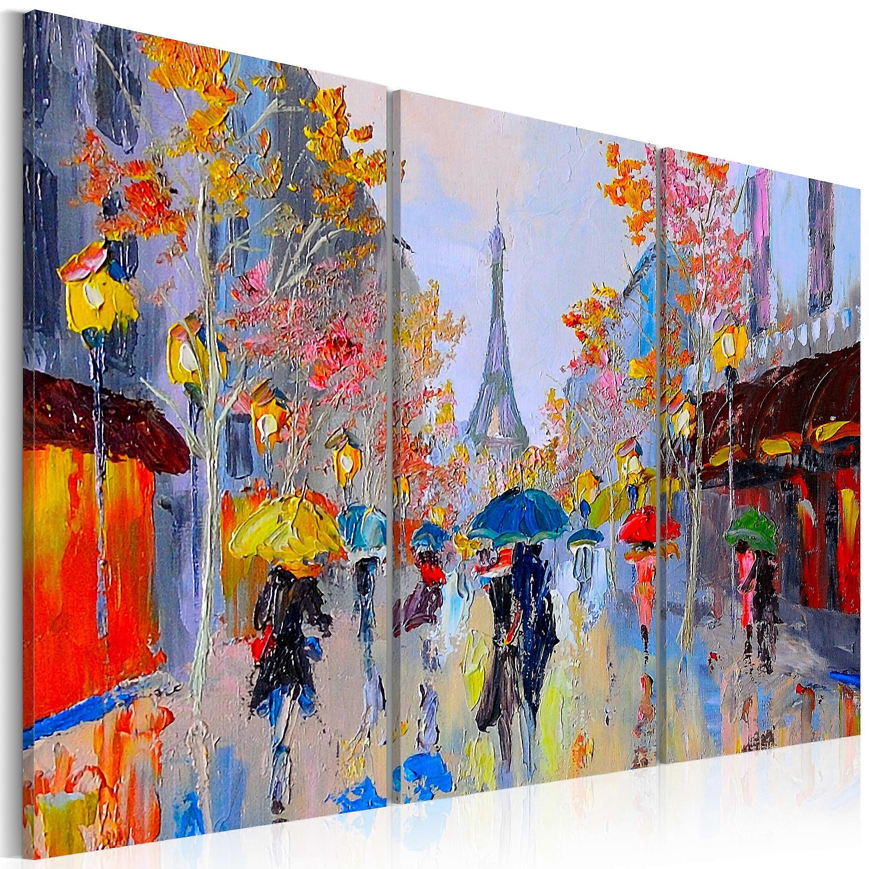 Canvas Print - Paris pluvieux