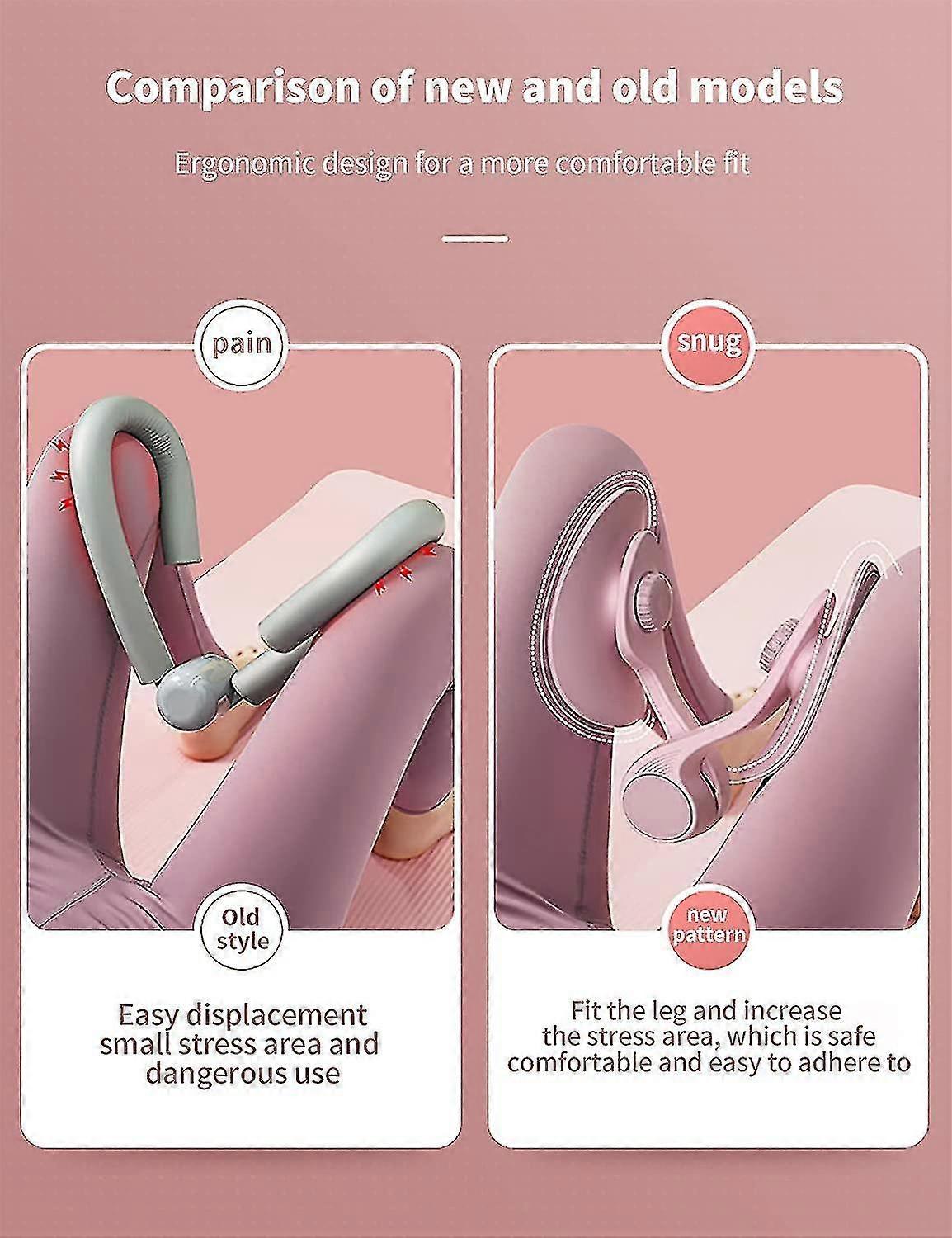 Jx قاع الحوض ممارس مقوي للنساء، قاع الحوض العضلات الورك الفخذ سيد جميل غنيمة المدرب1PCS-الأرجواني