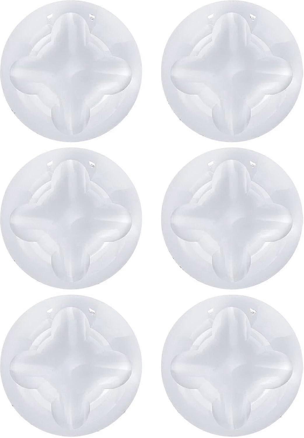 12pc Door Stoppers Wall Protector, Self Adhesive,quiet,reusable Shock Absorbent Gel