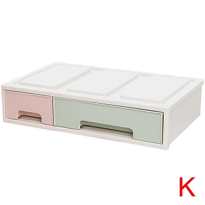 LCD Monitor Stand Holder Bracket with Office Drawer Storage Box Organizer for Desktop