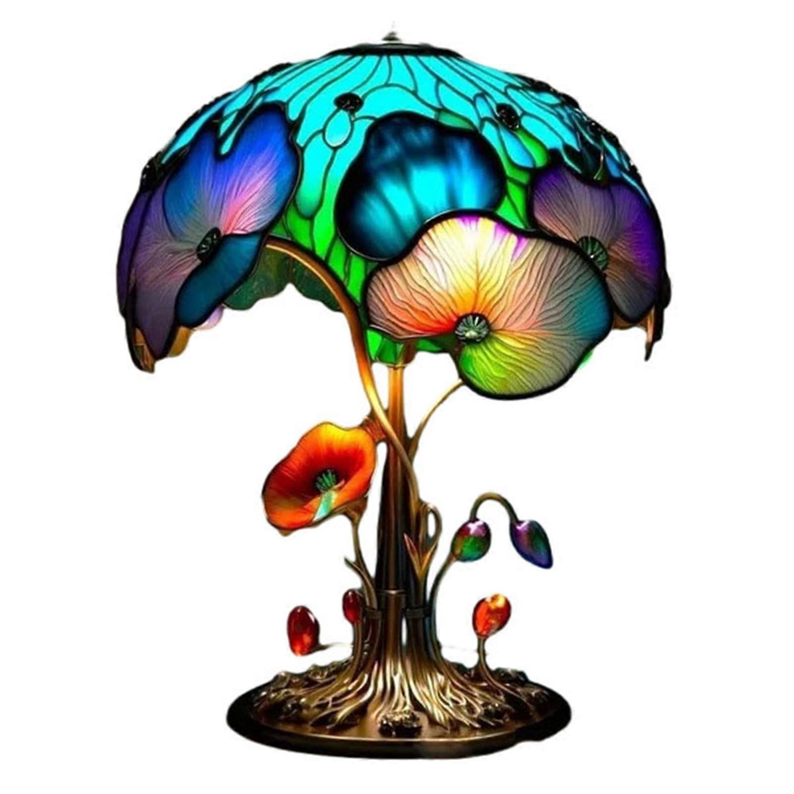 Magics Mushroom Lamp Decoration Ornaments Durable USB Plug-In Room Bedside Lamp Birthday Christmas Gift