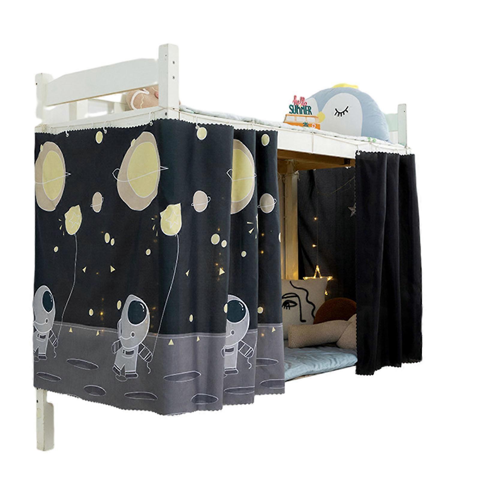 Universal Student Bed Curtain Private Area Protection Bunk Curtain for Dorm