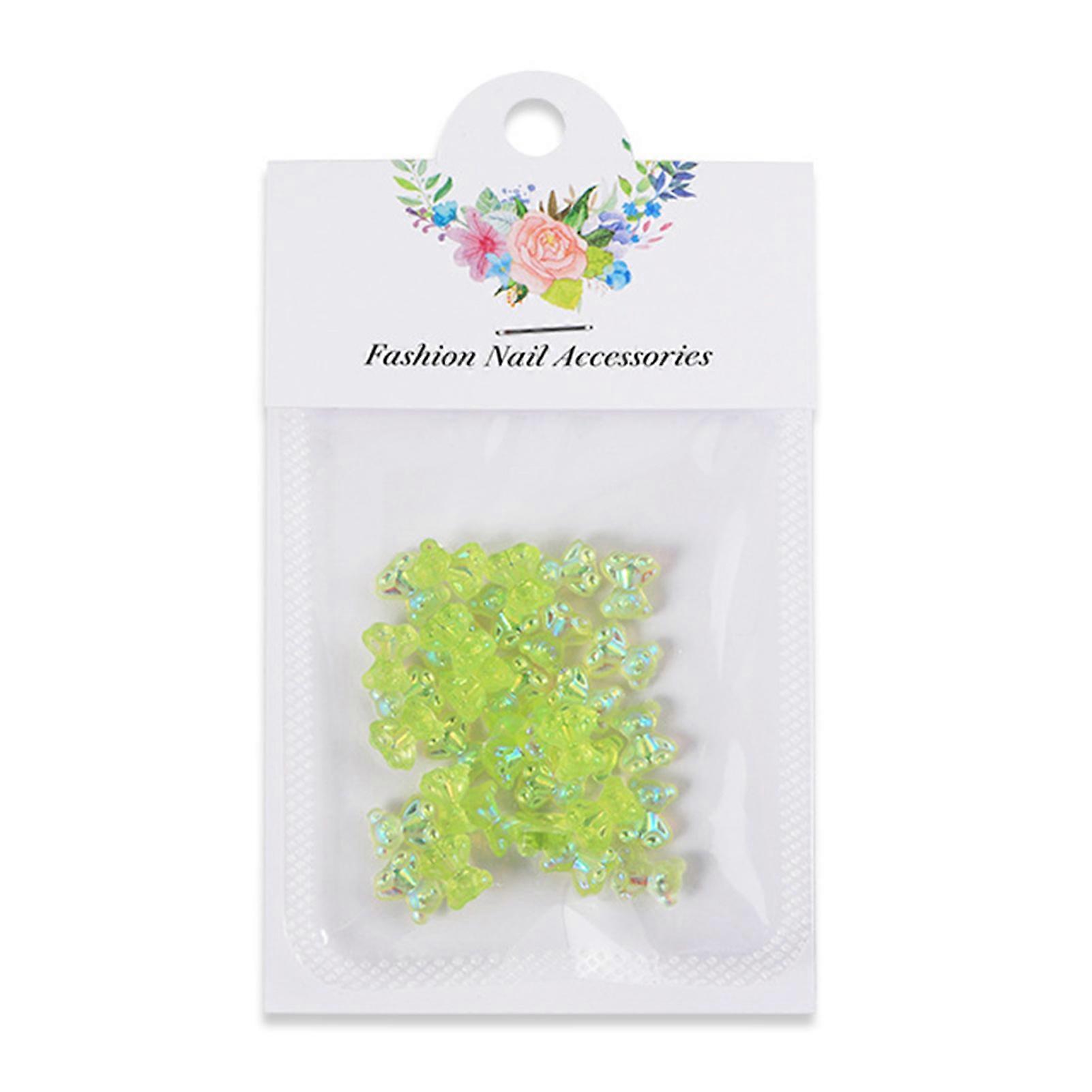 Mini Super Cute Nail Decorative Bear Ornaments Beautiful Nail Art Cute Ornaments for Nail Art Beginners Practice