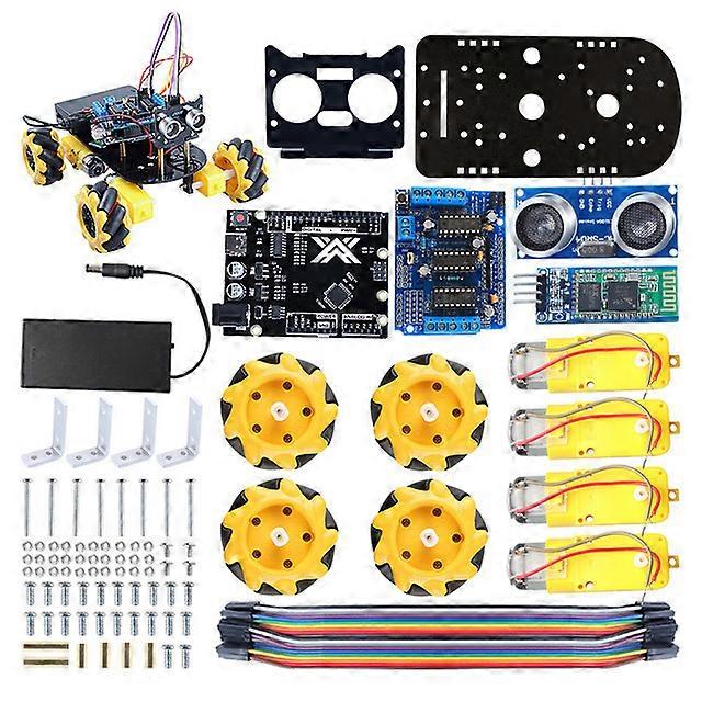 Programming DIY for Kids Teens-Intelligent and Educational Toy Car Robotic Kit for Arduino Learner-Robot car Kit