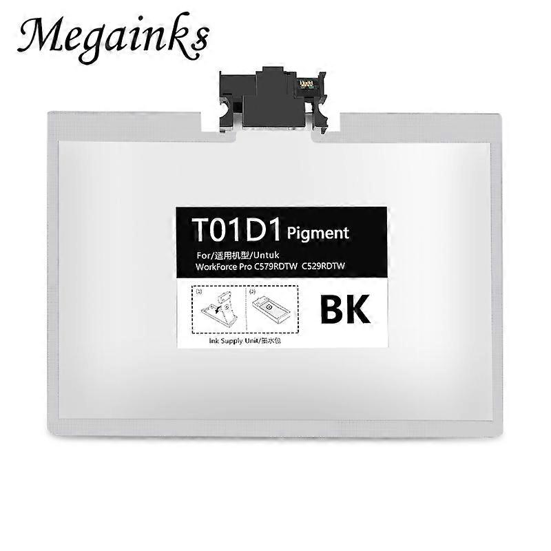 ヨーロッパ向け T01D1 T01D2 T01D3 T01D4 インクバッグ エプソン ワークフォース プロ WF C529RDTW プロ WF C579RDTW プリンター チップと顔料インク付き