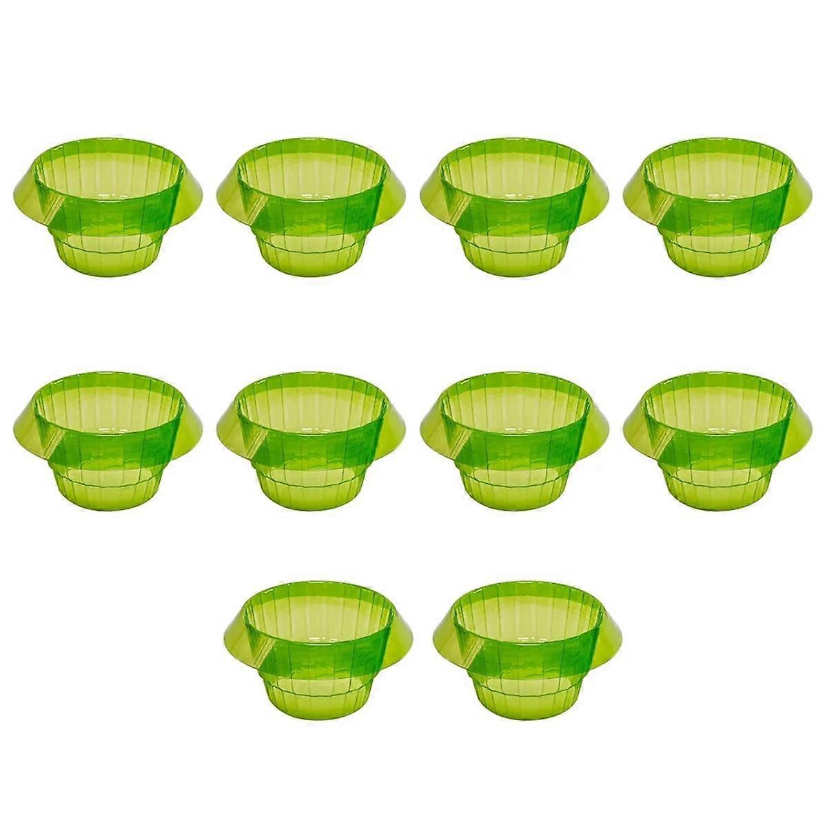 10PCS Skydd Grönsaker Täcker Växt Snigel Krage Guard Trädgård