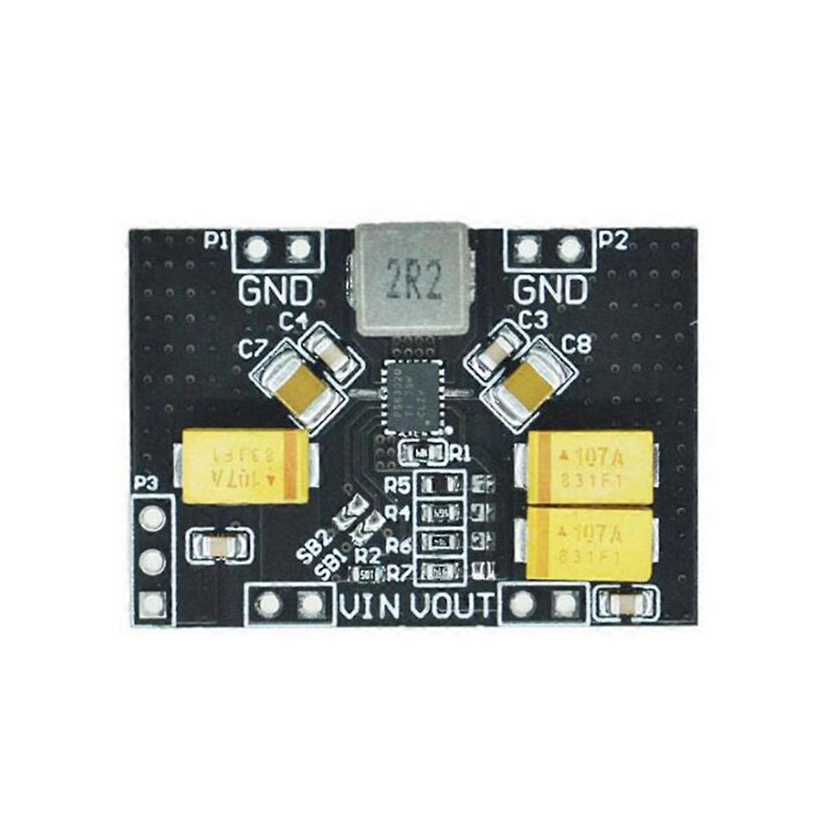 TPS63020 Automatic Buck-Boost Step Up Down Power Supply Module Lithium Battery Low Ripple Voltage C
