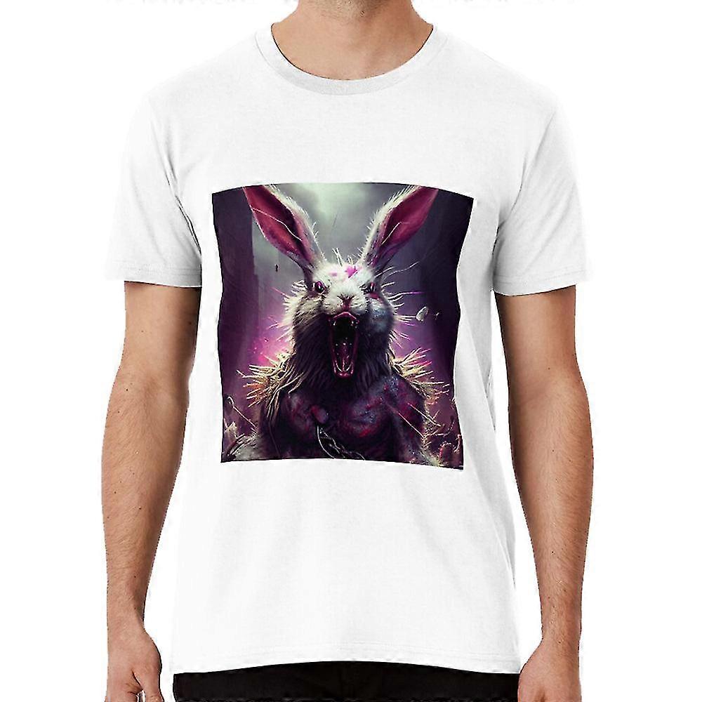 Deathcore veľkonočný zajačik retro tričko