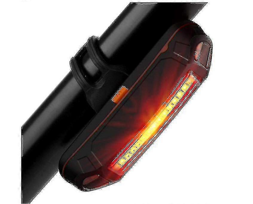 Bicycle Rear Light, Bike Taillight Usb Rechargeable Cob Led Rear Bike Lamp, Multi *lighting Modes, S