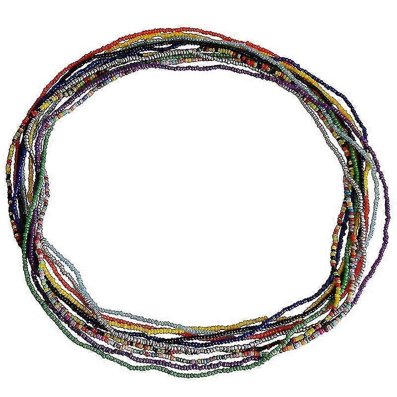 Boho Layered Waist Chains Beach Beads Belly Body Chain