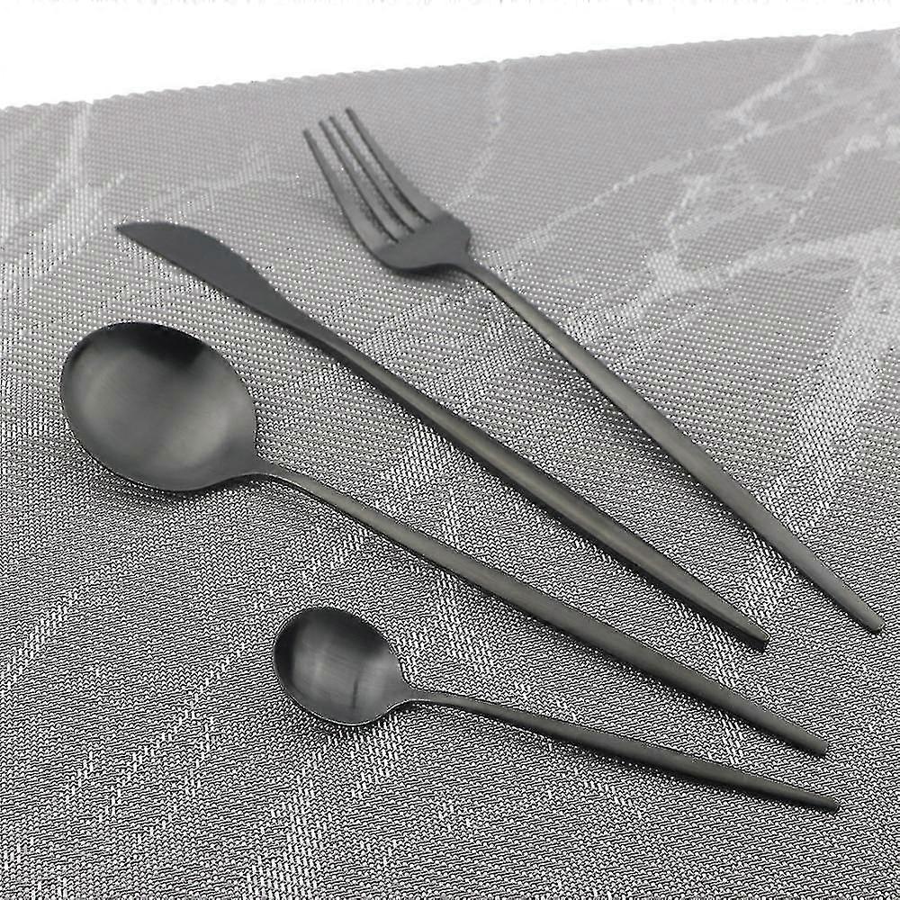 Gold Cutlery Set Matte Cutlery Set
