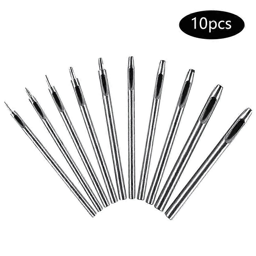 10PCS Leather Puncher
